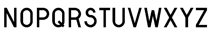 Aeronef Font UPPERCASE