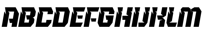 Aeroplus Personal Use Font UPPERCASE