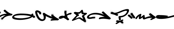 Aerosoldier Spray Symbol PERS Regular Font UPPERCASE