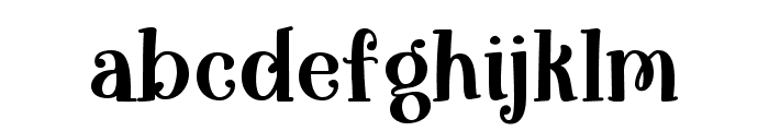Aerwyna Regular Font LOWERCASE
