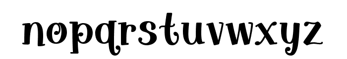 Aerwyna Regular Font LOWERCASE