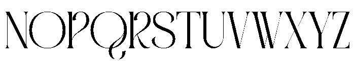Aesthetic Relations Demo Regular Font UPPERCASE