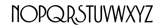 Aesthetic Rigelsia Free Regular Font UPPERCASE