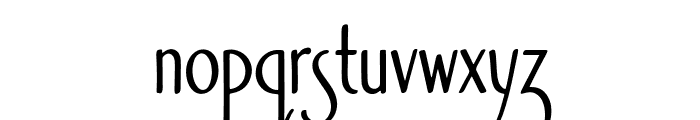 Aesthetic Rigelsia Free Regular Font LOWERCASE