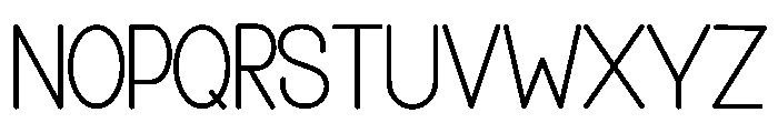 Aesthetic Things Font UPPERCASE