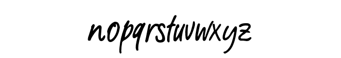 AestheticNotes-Demo Font LOWERCASE