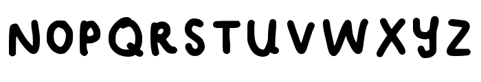 Aesthetric Regular Font UPPERCASE
