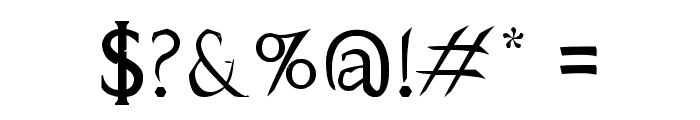 Aetherius Font OTHER CHARS