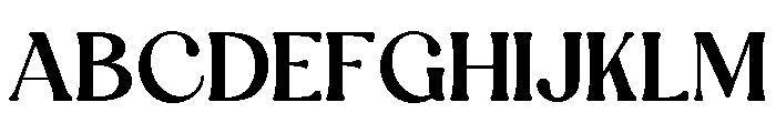 Aexori Demo Font UPPERCASE
