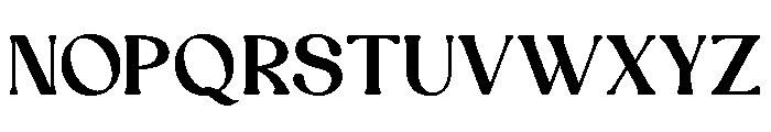 Aexori Demo Font UPPERCASE