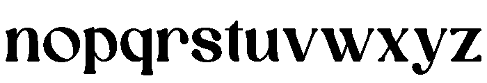 Aexori Demo Font LOWERCASE