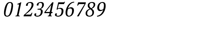 Aelita Book Italic Font OTHER CHARS