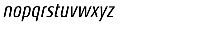 Aeonis Condensed Medium Italic Font LOWERCASE
