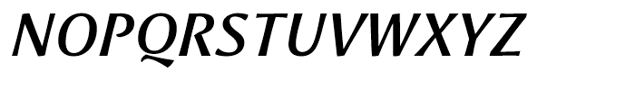 Aeris Title A Bold Italic Font UPPERCASE