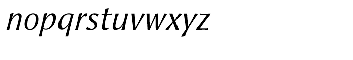Aeris Title A Italic Font LOWERCASE
