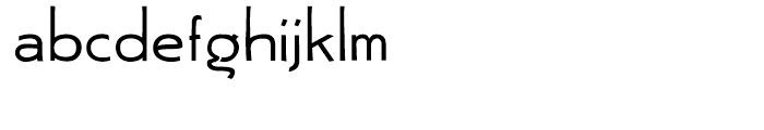 Aerle Thin Font LOWERCASE