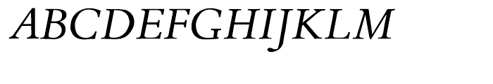 Aetna JY Medium Italic Font UPPERCASE