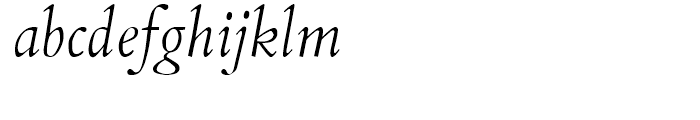 Aetna JY Newstyle 2 Italic Font LOWERCASE