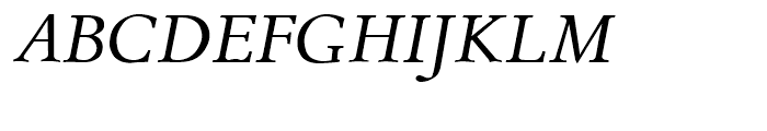 Aetna JY Newstyle 2 Medium Italic Font UPPERCASE