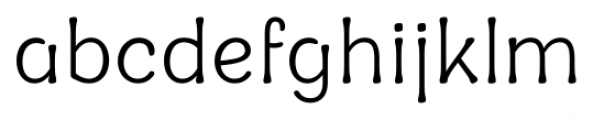 Aesthet Light Font LOWERCASE