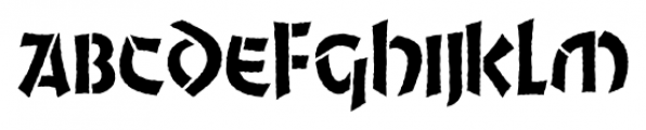 Aethelred NF Regular Font LOWERCASE