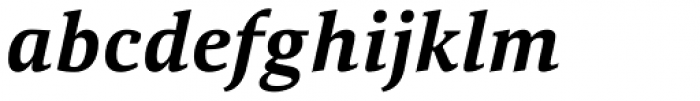 Aelita Bold Italic Font LOWERCASE
