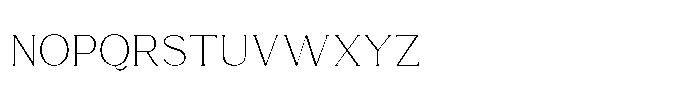 Aeloria Extra Light Font UPPERCASE