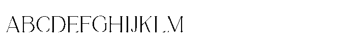 Aeloria Light Font UPPERCASE