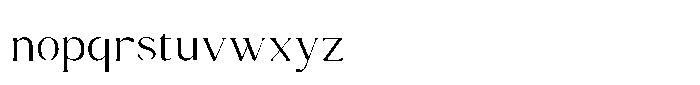 Aeloria Regular Font LOWERCASE