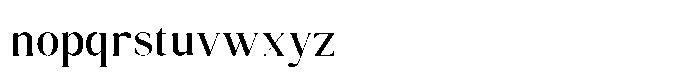 Aeloria Semi Bold Font LOWERCASE
