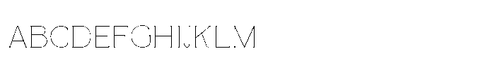 Aeloria Thin Font UPPERCASE