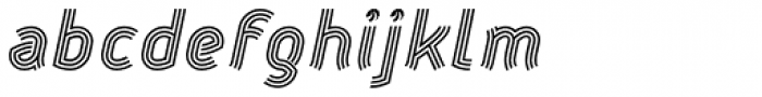 Aeolus Pro Tribe Italic Font LOWERCASE