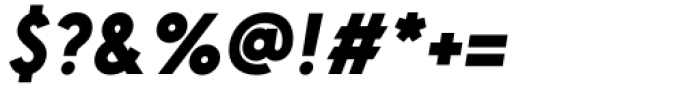 Aeonian Black Italic Font OTHER CHARS
