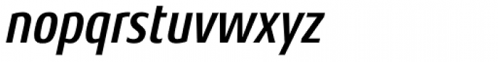 Aeonis Pro Condensed Bold Italic Font LOWERCASE
