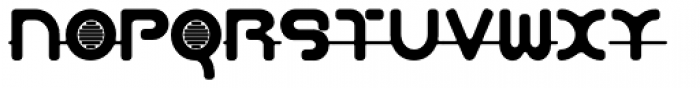 Aeos Operating Font LOWERCASE