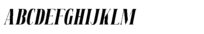 Aerdos Bold Italic FONT