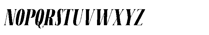 Aerdos Bold Italic Font LOWERCASE