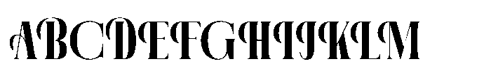 Aerdos Bold Font UPPERCASE