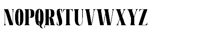 Aerdos Extra Bold Font LOWERCASE