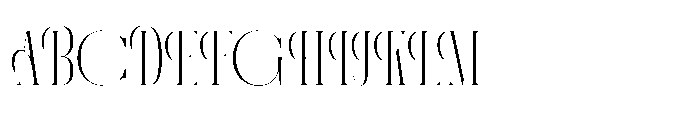 Aerdos Extra Light Font UPPERCASE