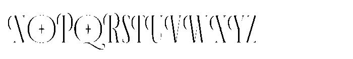 Aerdos Extra Light Font UPPERCASE
