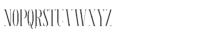 Aerdos Extra Light Font LOWERCASE