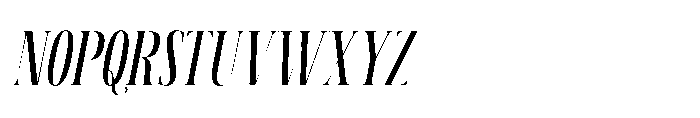 Aerdos Italic Font LOWERCASE