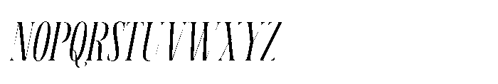Aerdos Light Italic Font LOWERCASE
