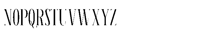 Aerdos Light Font LOWERCASE