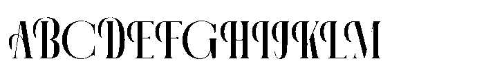 Aerdos Medium Font UPPERCASE