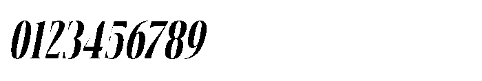 Aerdos Semi Bold Italic Font OTHER CHARS