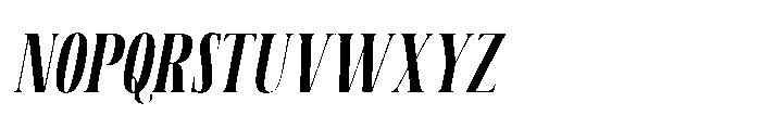 Aerdos Semi Bold Italic Font LOWERCASE