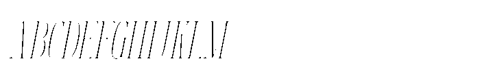 Aerdos Thin Italic FONT