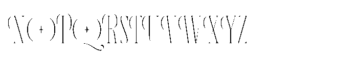 Aerdos Thin Font UPPERCASE